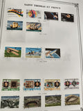 Timbres Saint Thomas et Principe oblitérés thèmes navires aviation 1979 philatél