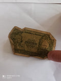 Billet ancien Italie 50 Lire REPUBBLICA ITALIANA état usé rare vintage