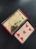 Jeu de cartes ancien BYRRH étui métal doré publicité vintage années 50
