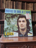 Vinyle 45 tours Luigi - Vintage - Non testé - Objet de collection