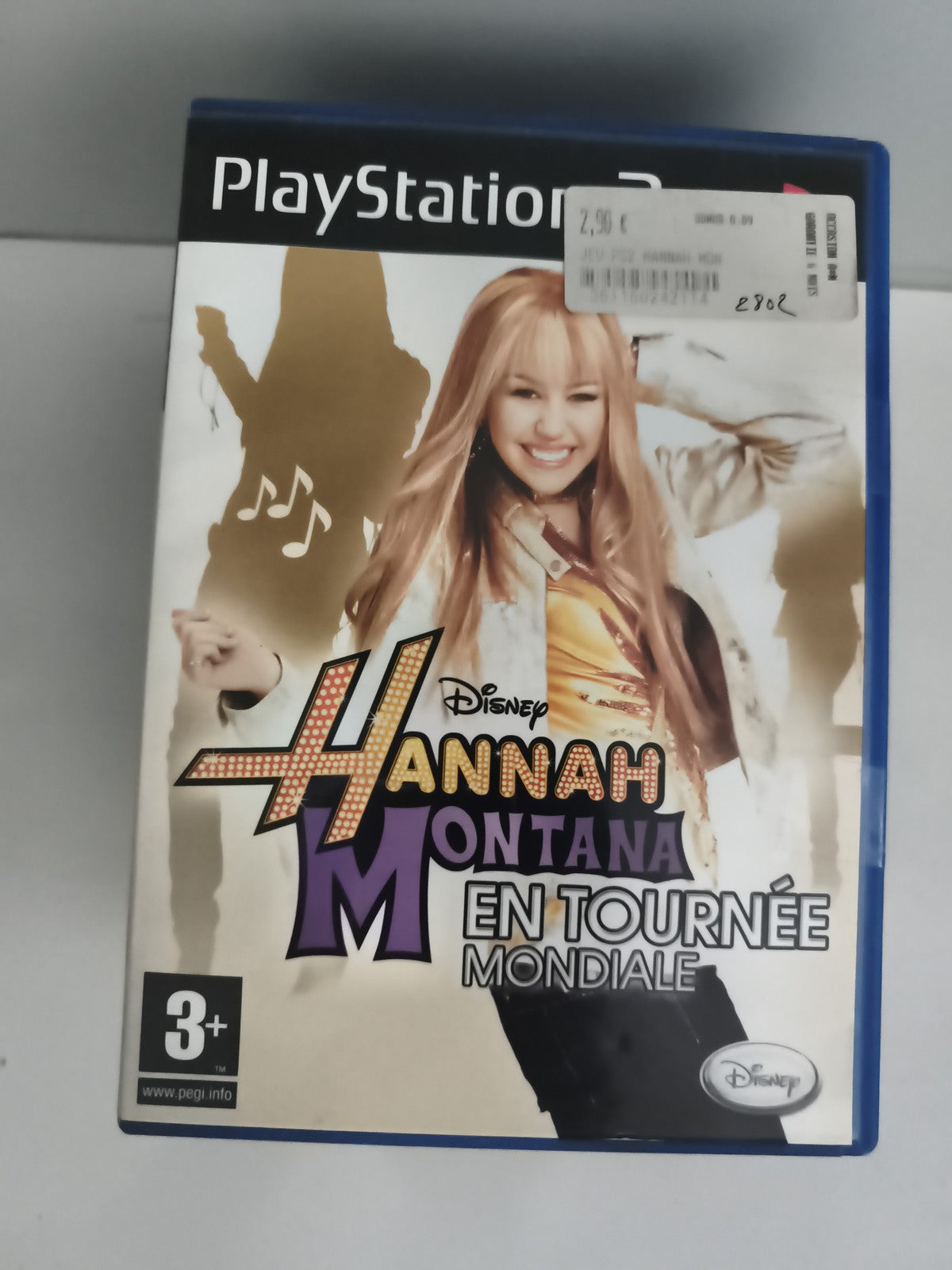 Jeu PlayStation 2 Hannah Montana En Tournée Mondiale Disney
