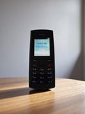 Téléphone portable Nokia X1 vintage noir fonctionnel rétro GSM