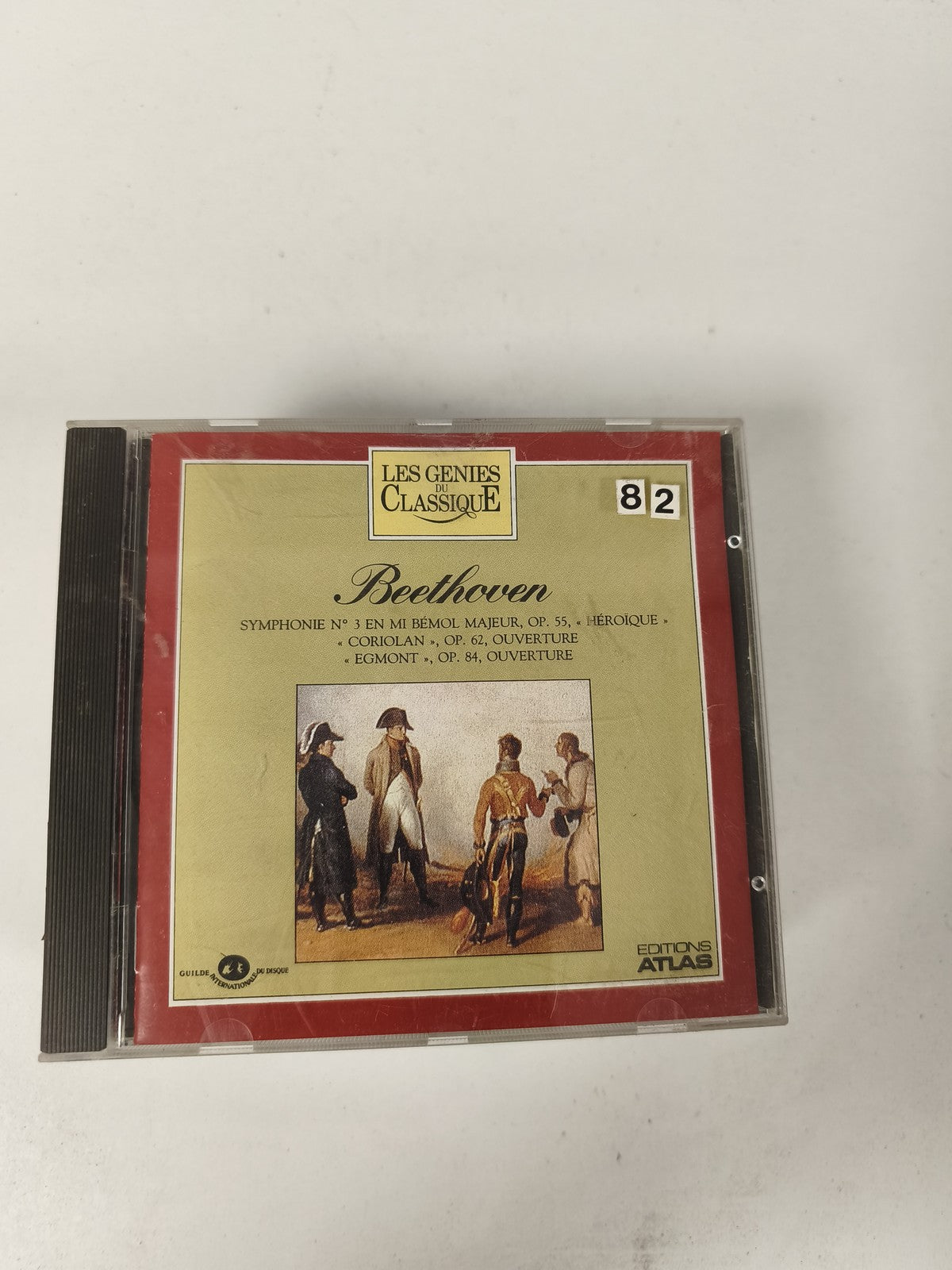CD Beethoven Les Génies du Classique Symphonie n°3 Héroïque Atlas