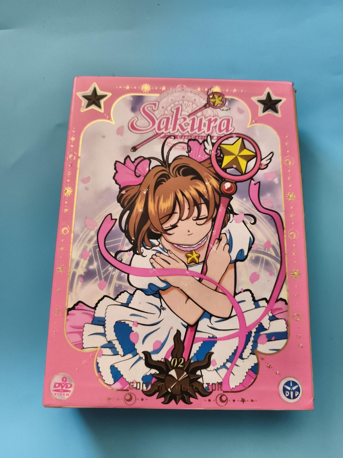 Coffret DVD Cardcaptor Sakura 02 édition DIP manga animé rose