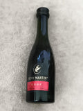 Miniature cognac Rémy Martin VSOP Fine Champagne bouteille partiellement remplie