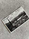 Carte postale Bad Tölz vue montagne noir et blanc philatélie paysage
