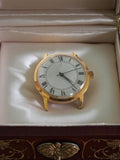 Montre femme DIANE mécanique vintage cadran romain doré non testée