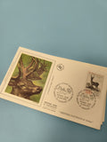 Enveloppe premier jour émission FDC cerf illustration Buffon 1968 Montbard