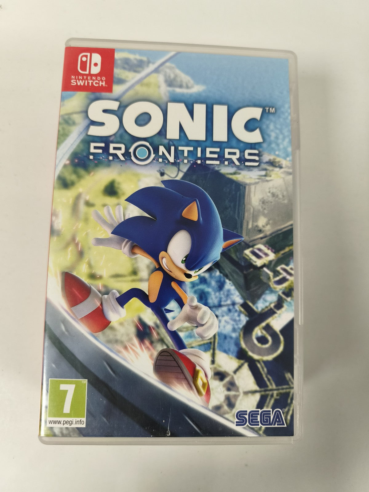 Boîte vide Nintendo Switch pour Sonic Frontiers, étui officiel sans cartouche