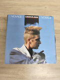 Vinyle 45 tours Desireless Voyage pochette bleue profil artiste (Ref 1)