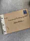 Lettre Allemagne 1940s timbre 75 Pfennig censure British Germany philatélie