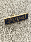 Pin's vintage ETC MEMBER bleu doré badge ancien (Ref 2)