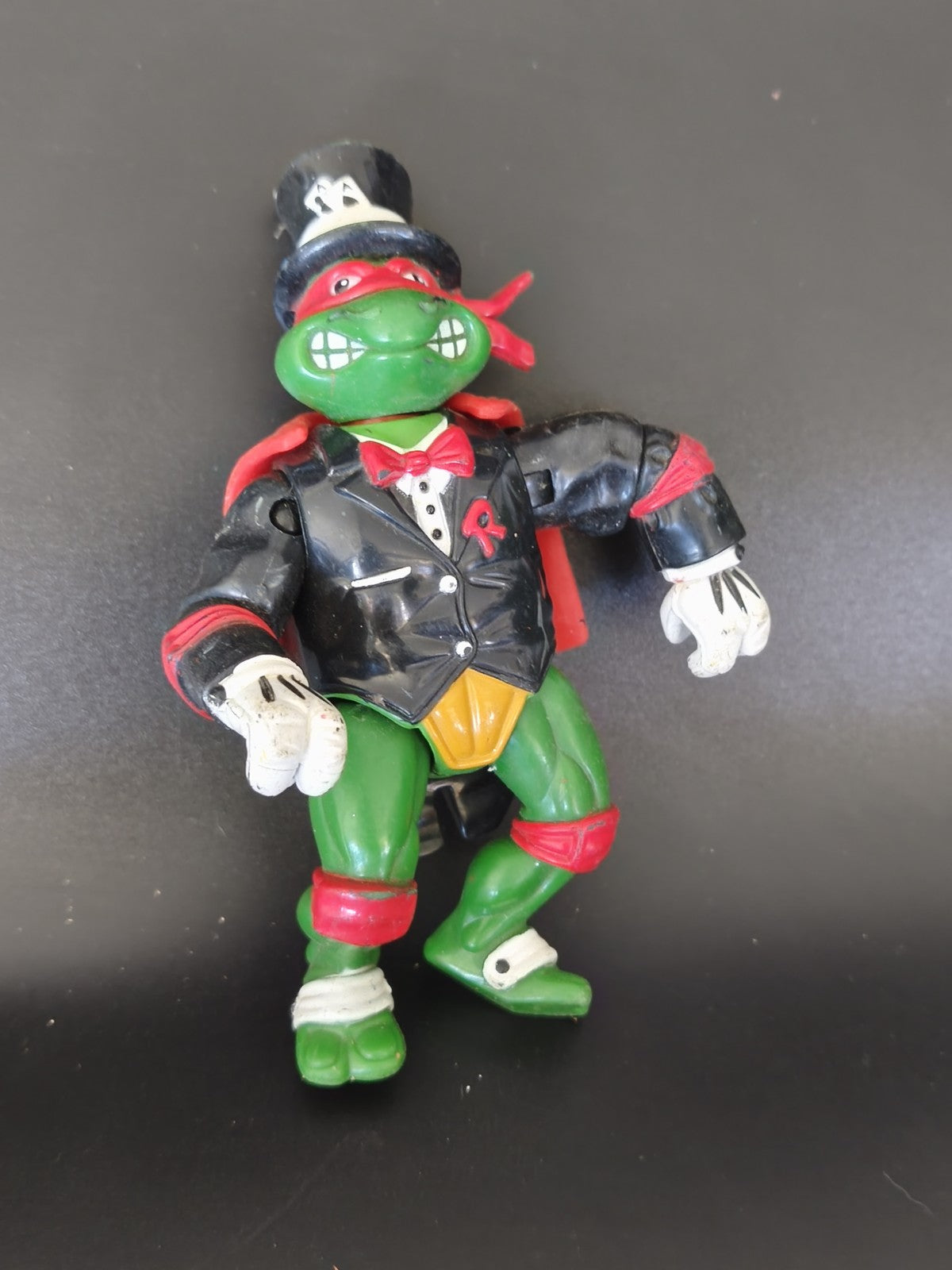 Figurine vintage Raphaël magicien 1992 TMNT Tortues Ninja rétro collector rare