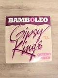 Vinyle 45 tours Gipsy Kings Bamboleo Quiero Saber pochette écriture rose
