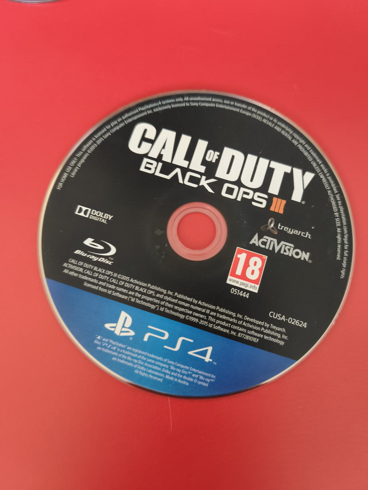 CD jeu Call of Duty pour PS4, disque seul, compatible Playstation 4, occasion