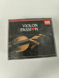 CD Violon Passion EMI Classics musique classique boîtier noir rayé