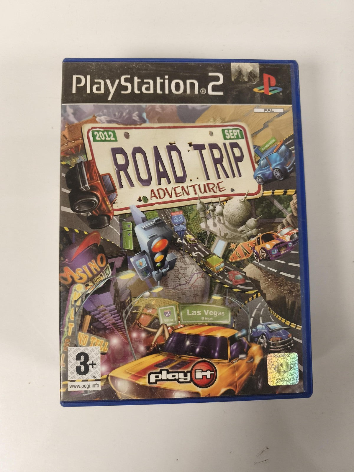 Boîte vide originale Road Trip pour Playstation 2 PS2, sans jeu, version officie