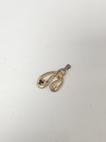 Pendentif ancien vintage, bijou rétro pour collectionneur, objet d'occasion rare
