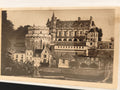 Carte postale ancienne château Amboise CPA noir et blanc Yvon vintage