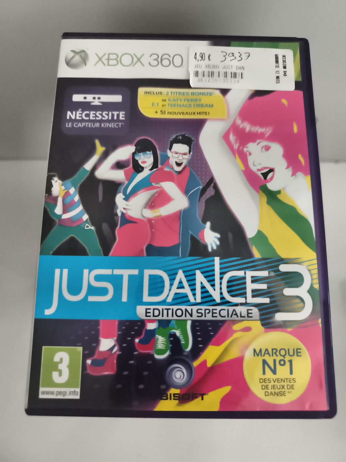 Jeu Xbox 360 Just Dance 3 Edition Spéciale Kinect Ubisoft