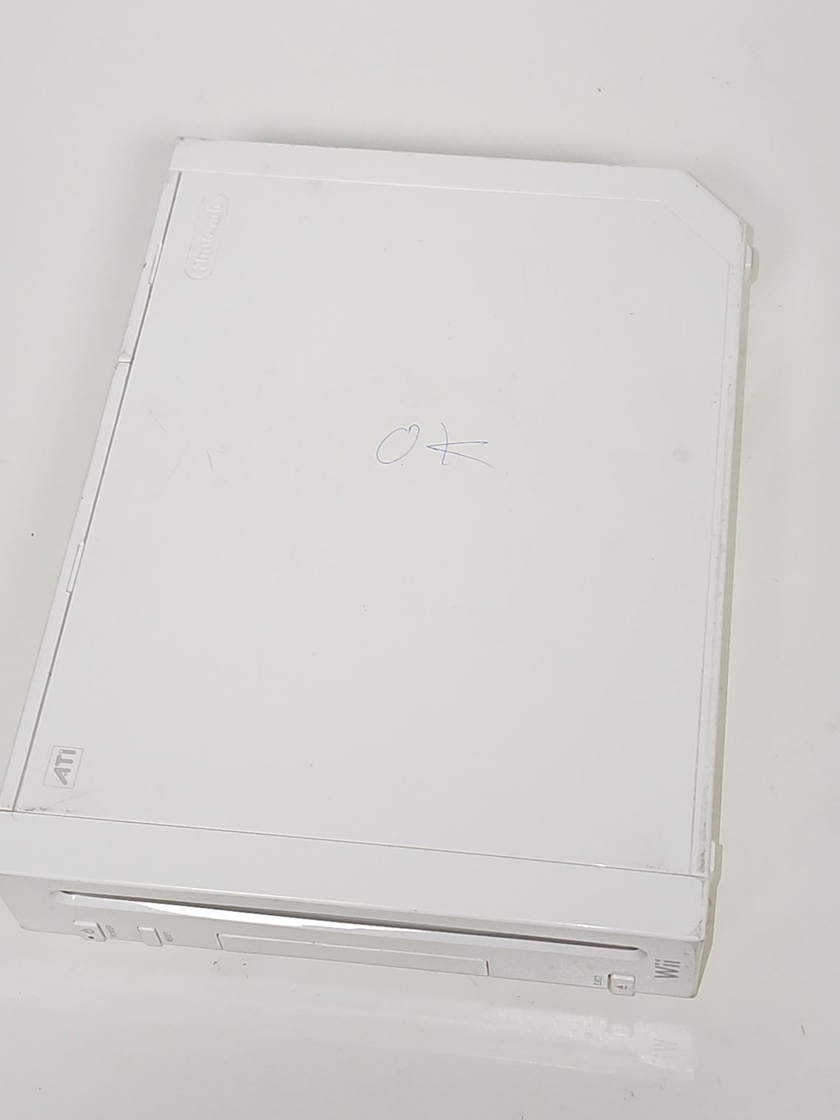 Console Nintendo Wii blanche originale seule, sans câbles, bloc principal Ninten