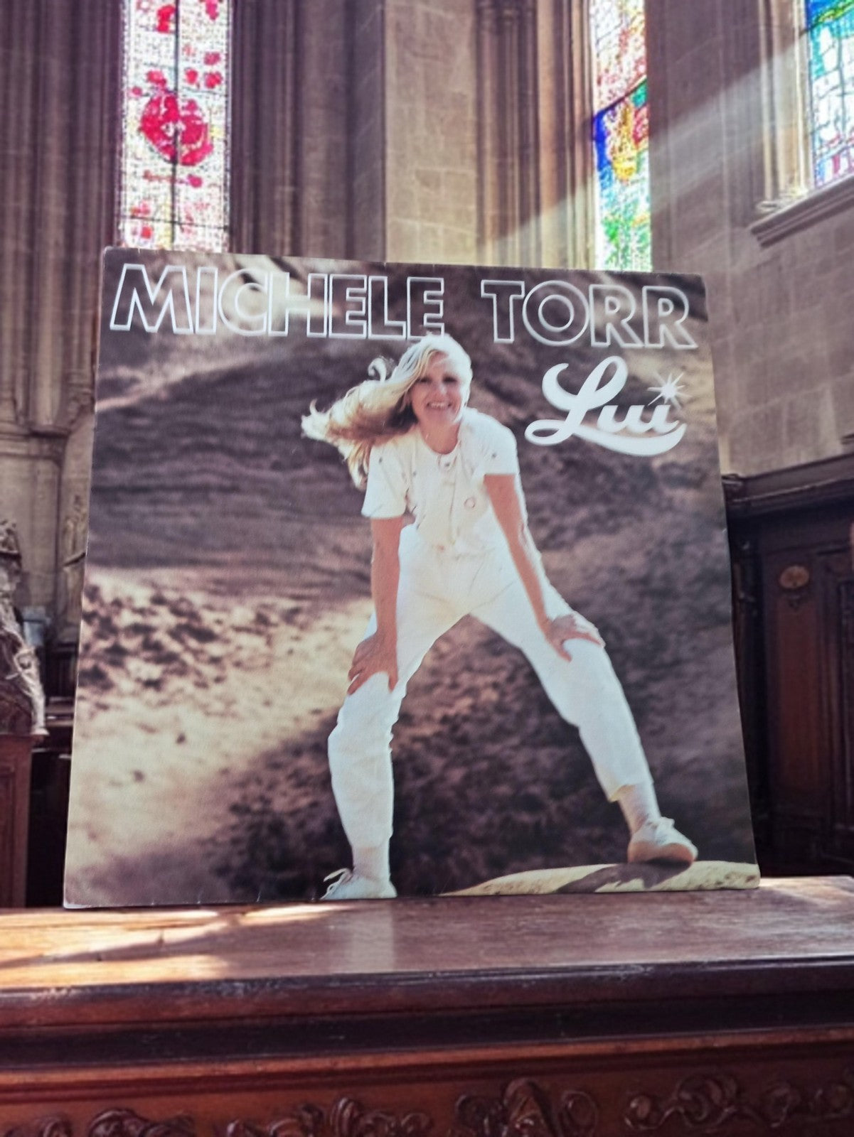 Vinyle 45 tours Michelle Torr Lui vintage années 70 disque single français