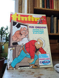Magazine Tintin ancien Kid Ordinn rétro – La Guerre des Mondes Canal+ vintage