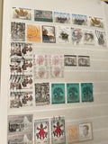 Lot timbres Belgique oblitérés et neufs, thématiques variées, couleurs multiples