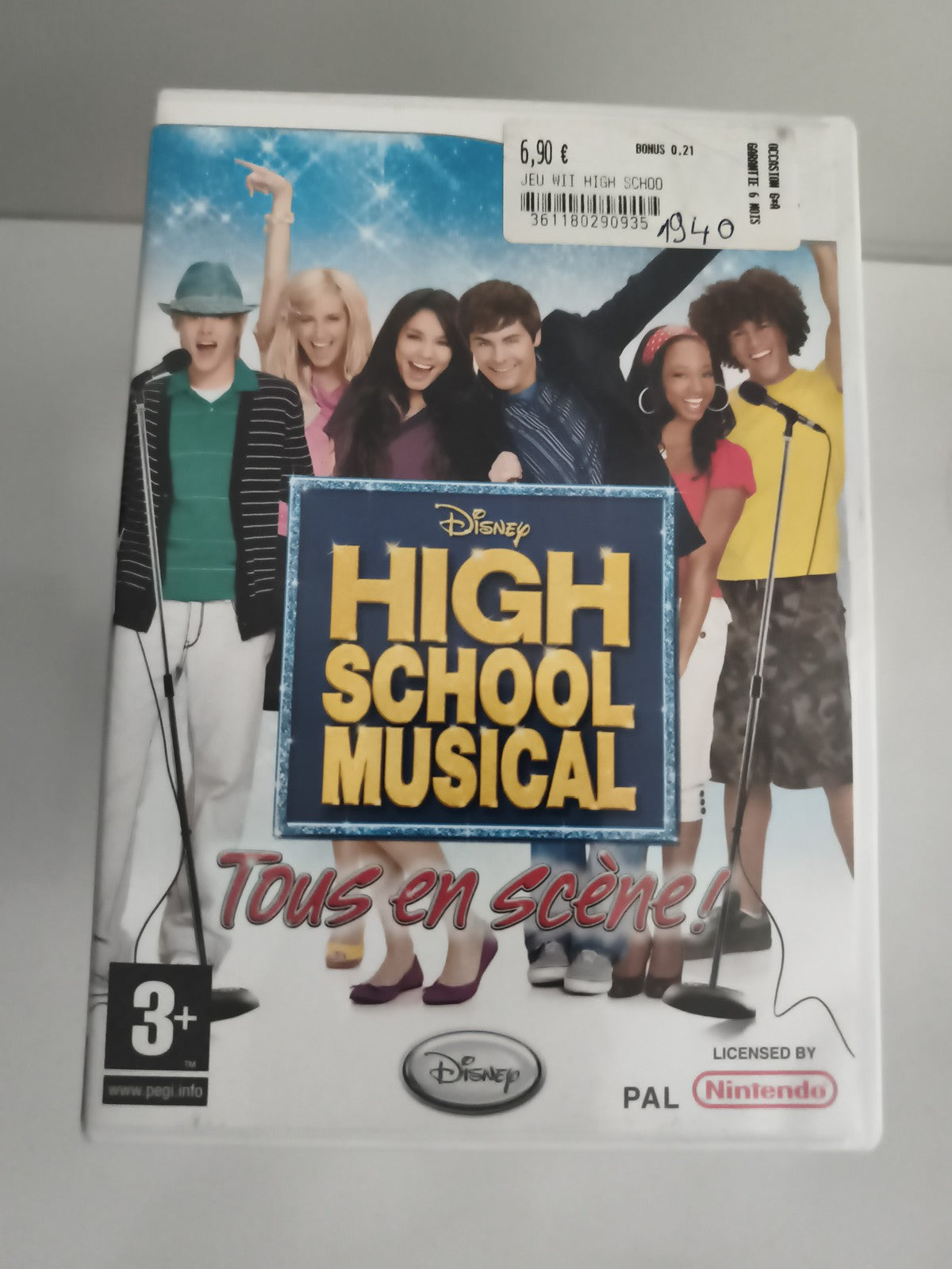 Jeu Wii High School Musical Tous en scène Nintendo Disney PAL