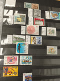 Timbres Islande thématiques sports nature architecture lot philatélie