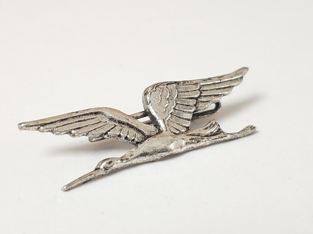 Broche ancienne signée vintage, bijou rétro de collection, accessoire authentiqu
