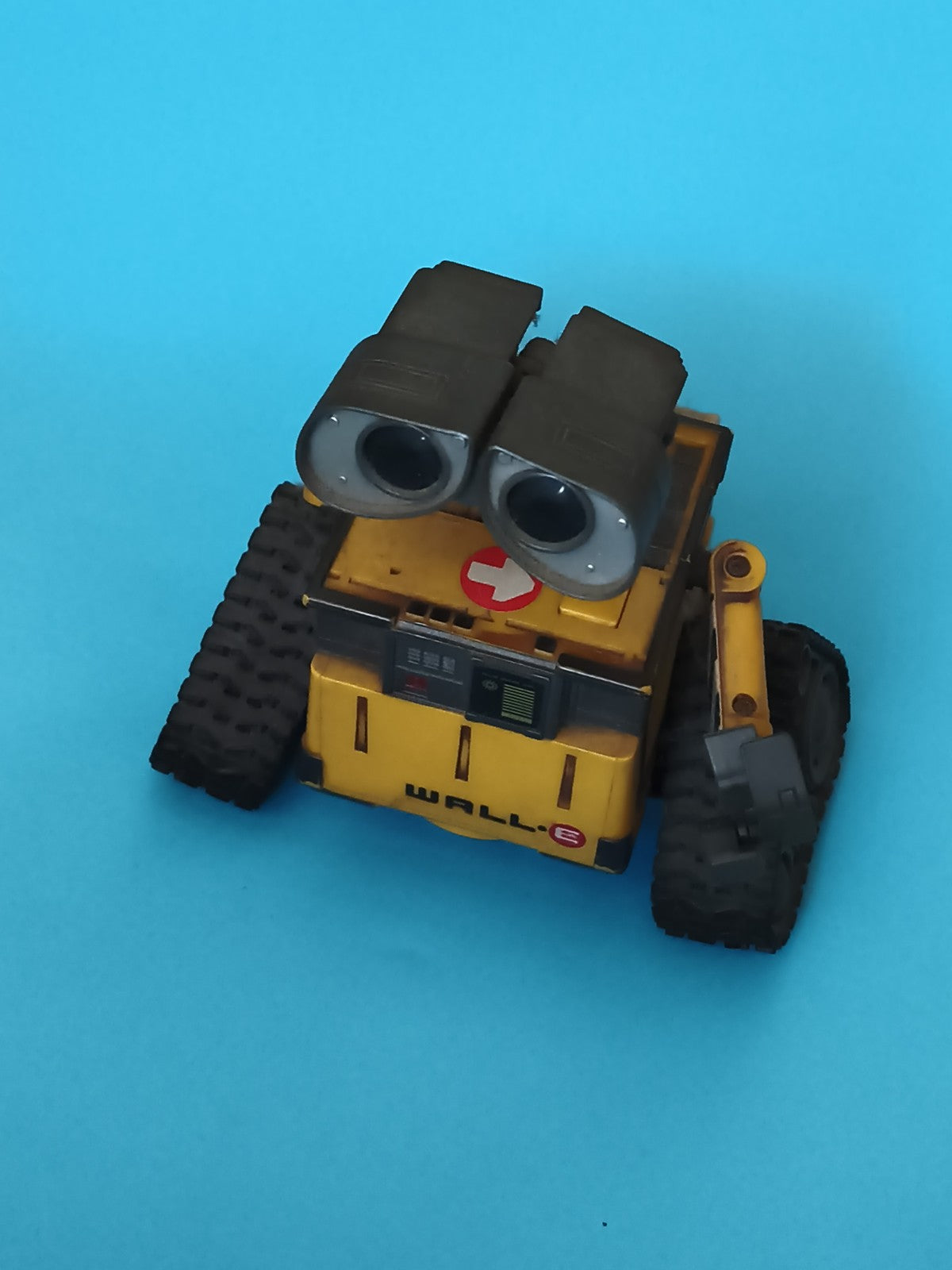 Figurine robot Wall-E jaune Disney Pixar, jouet articulé, grand modèle