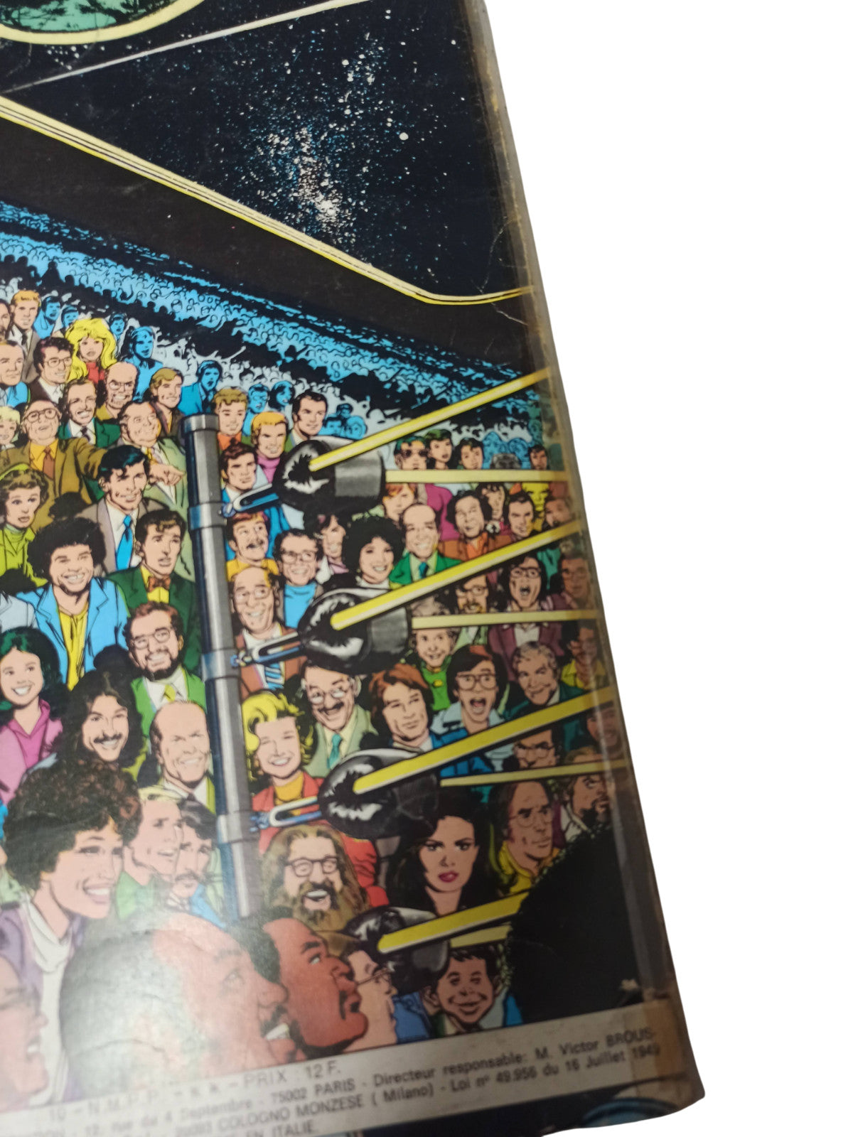 Rare comic Superman contre Cassius Clay