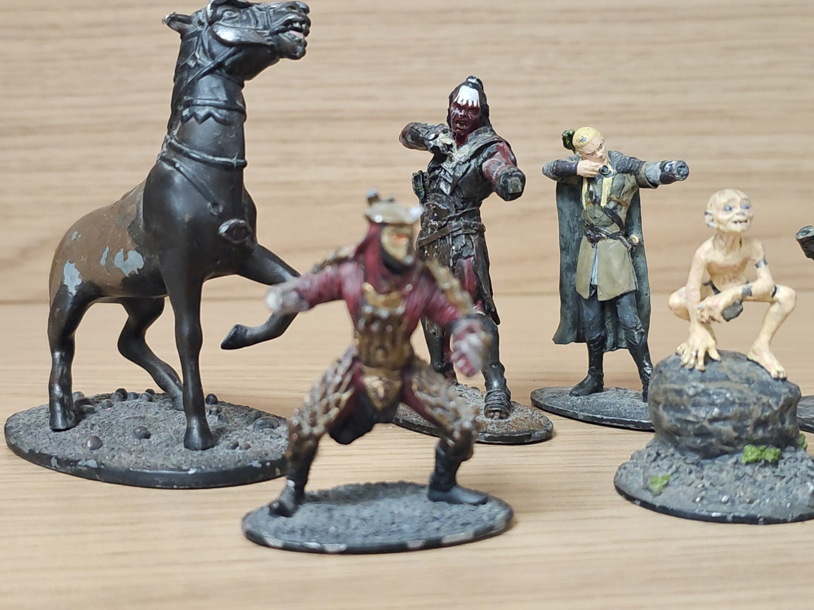 Figurines métal inspirées Le Seigneur des Anneaux, figurine décorative film fant