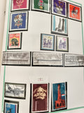 Timbres DDR oblitérés Allemagne de l’Est thèmes architecture industrie