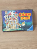 Jeu de société rétro Château Hanté ancien, version vintage, à restaurer, rare