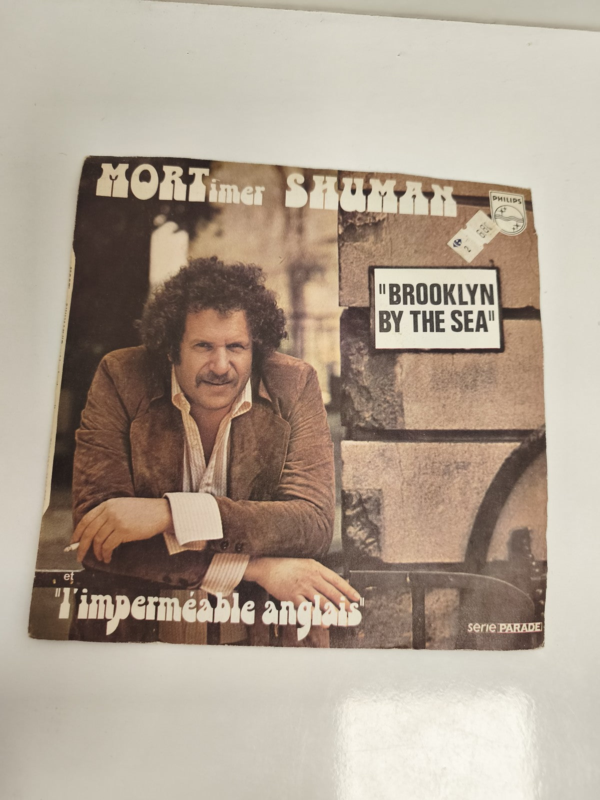 Vinyle 45 tours Mort Shuman Brooklyn by the Sea Philips pochette série Parade