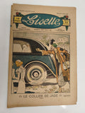 Journal ancien Lisette 1935, 16 pages, couverture illustrée, Le Collier de Jade