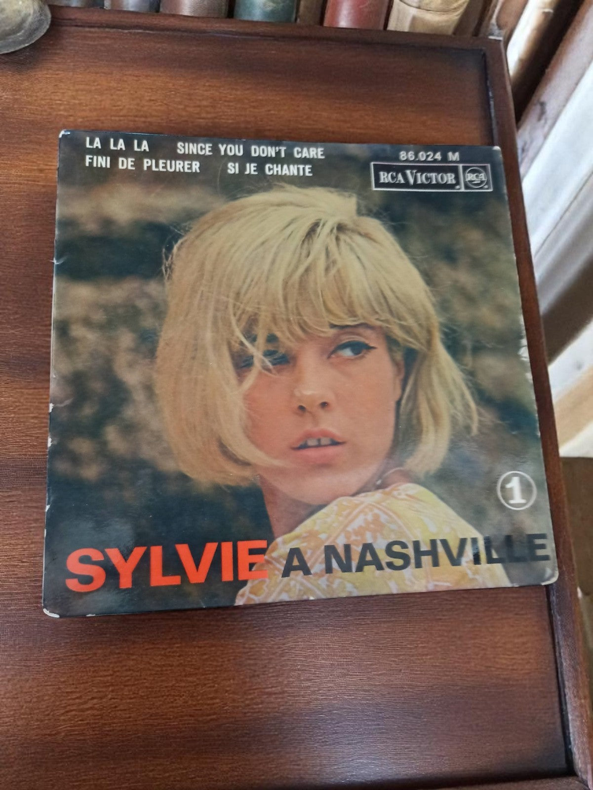 Vinyle 45 tours Sylvie Vartan RCA Victor pochette photo vintage années 60