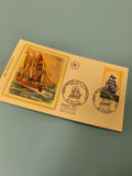 Enveloppe FDC Premier Jour d'Émission Terre-Neuvas voilier illustré (Ref 11)