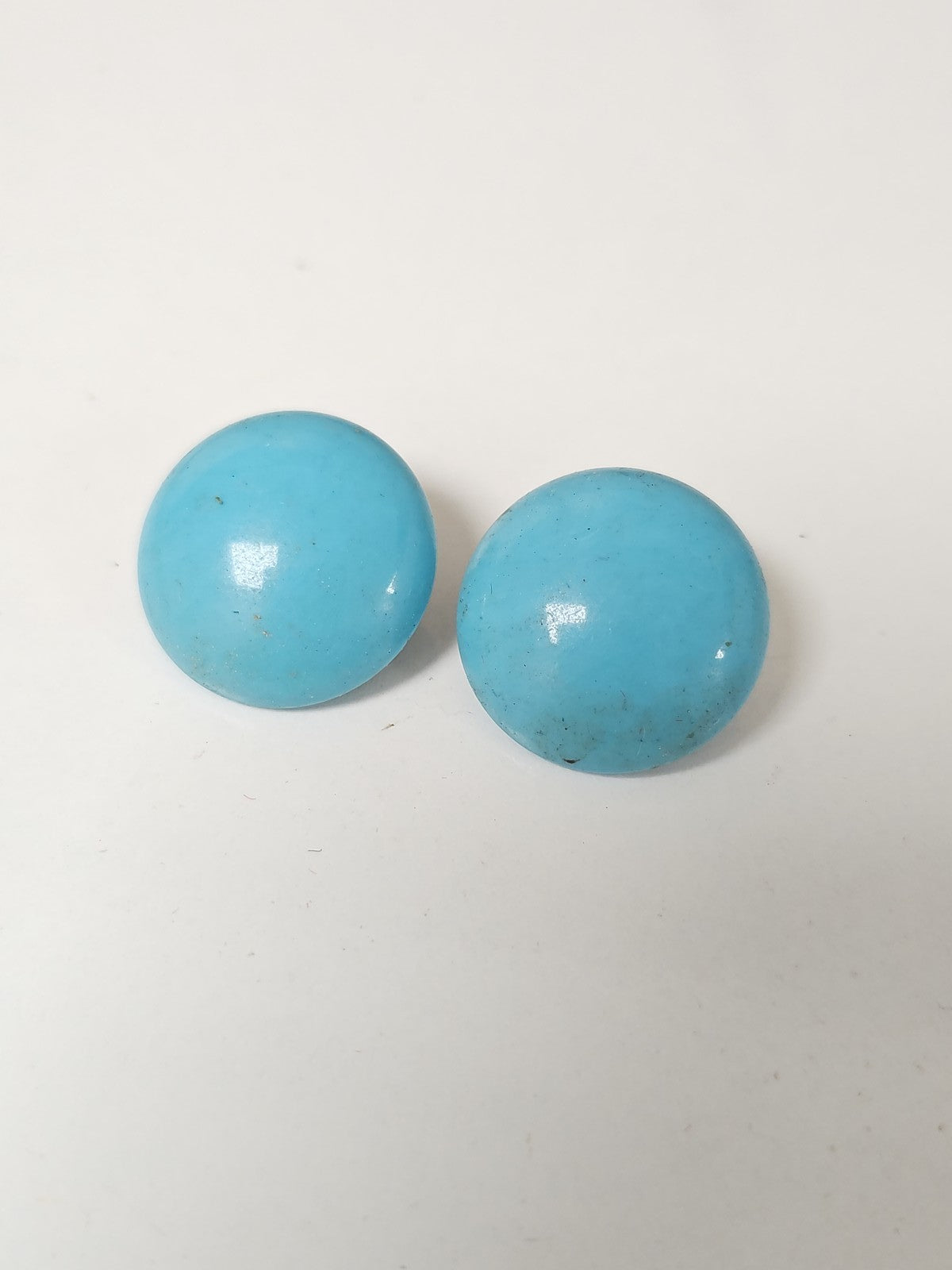 Pair of vintage antique retro earrings for jewelry collector