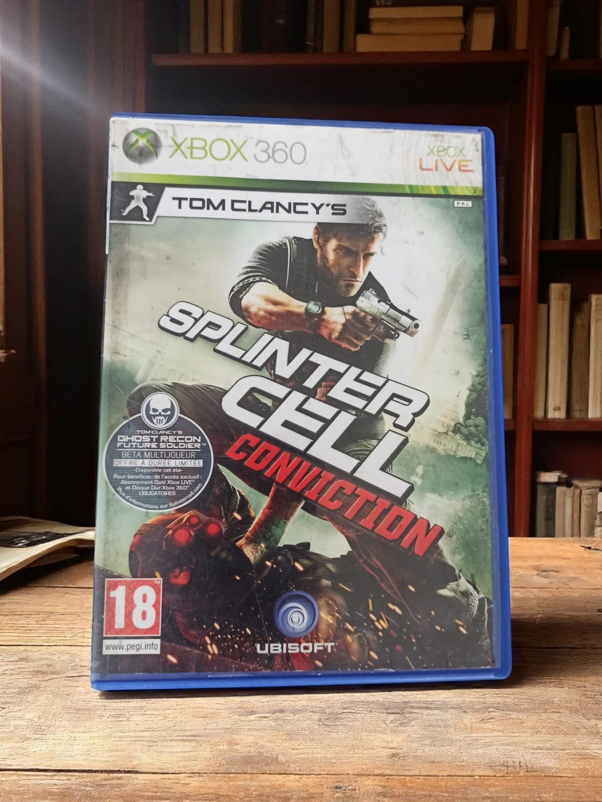 Jeu Xbox 360 Splinter Cell Conviction Ubisoft PAL complet