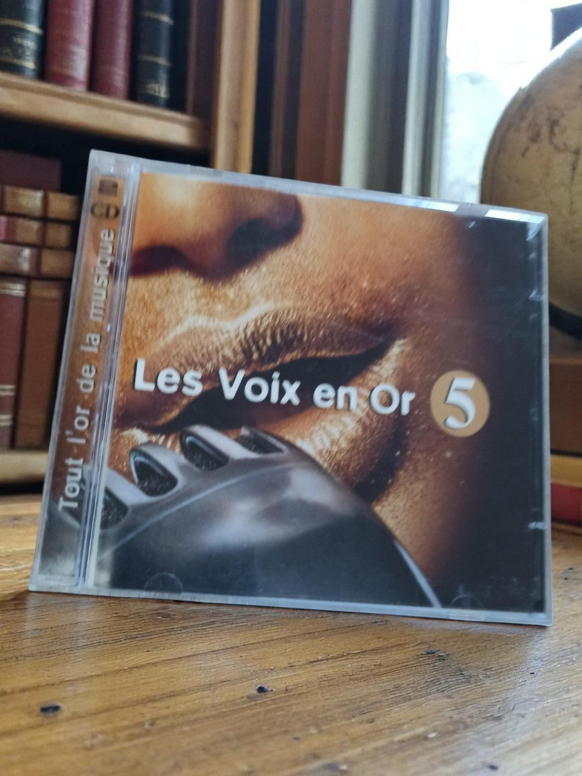 CD compilation Les Voix en Or 5 rétro vintage, chansons françaises