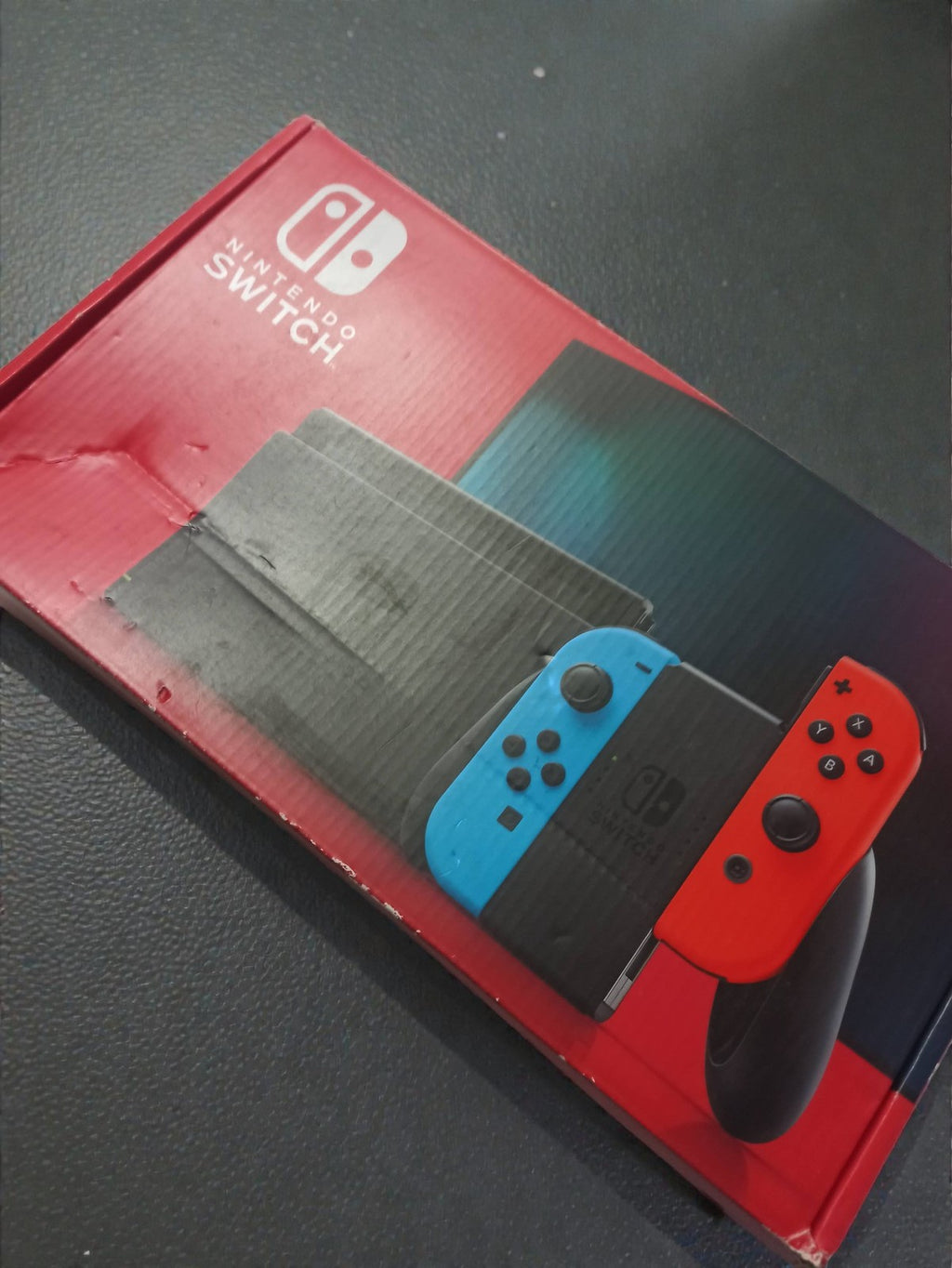 Boîte vide originale Nintendo Switch pour console portable, emballage officiel