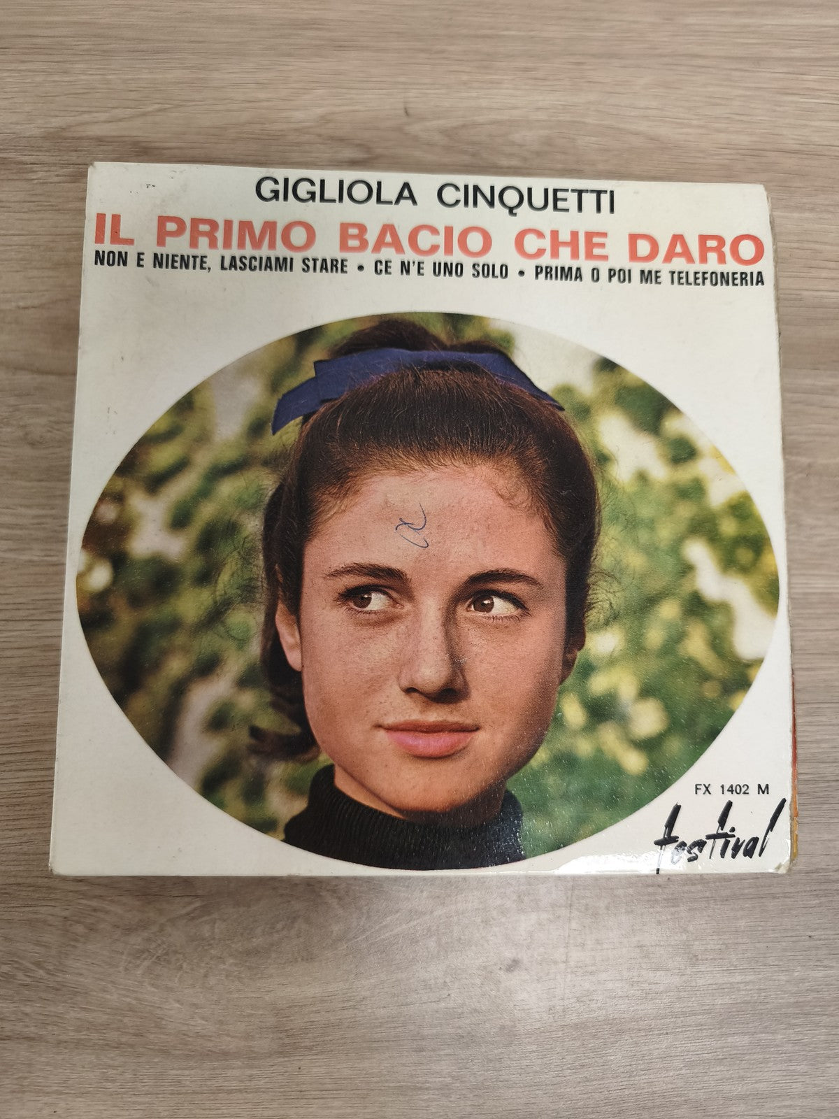 Vinyle 45T Gigliola Cinquetti Il Primo Bacio Che Darò pochette photo couleur