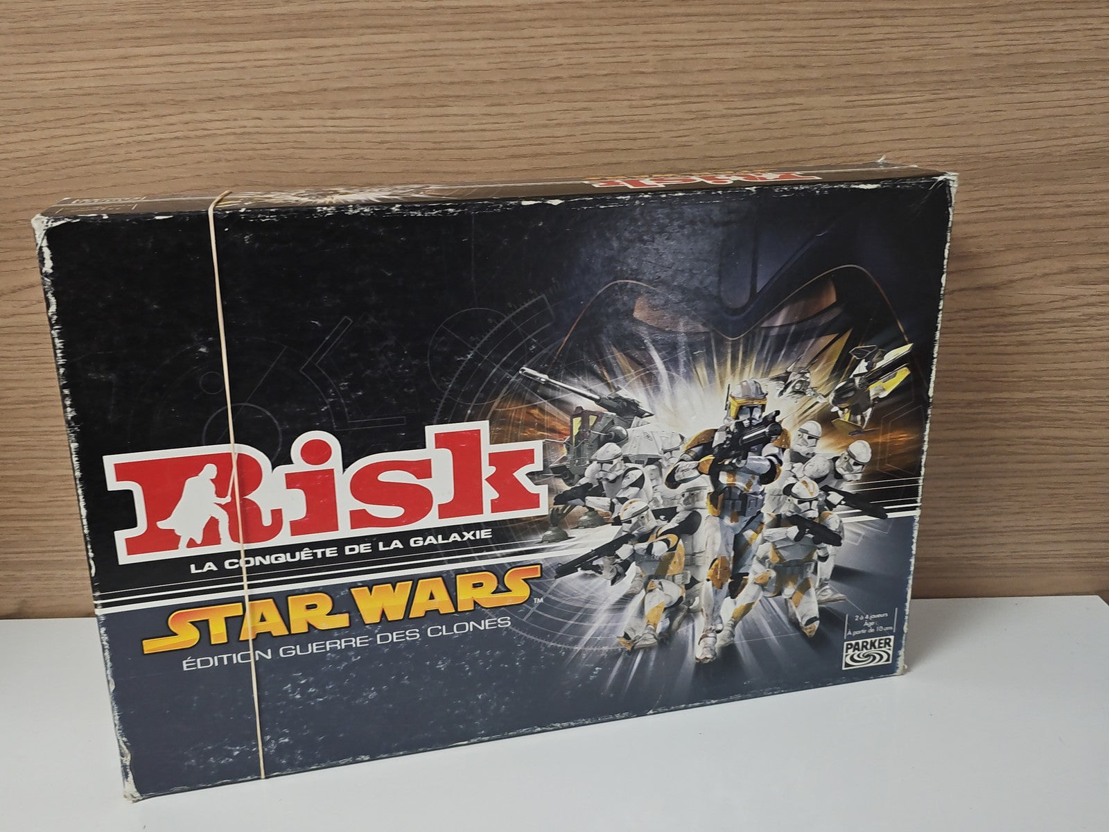 Jeu de stratégie Risk Star Wars Guerre des Clones complet d'occasion Hasbro