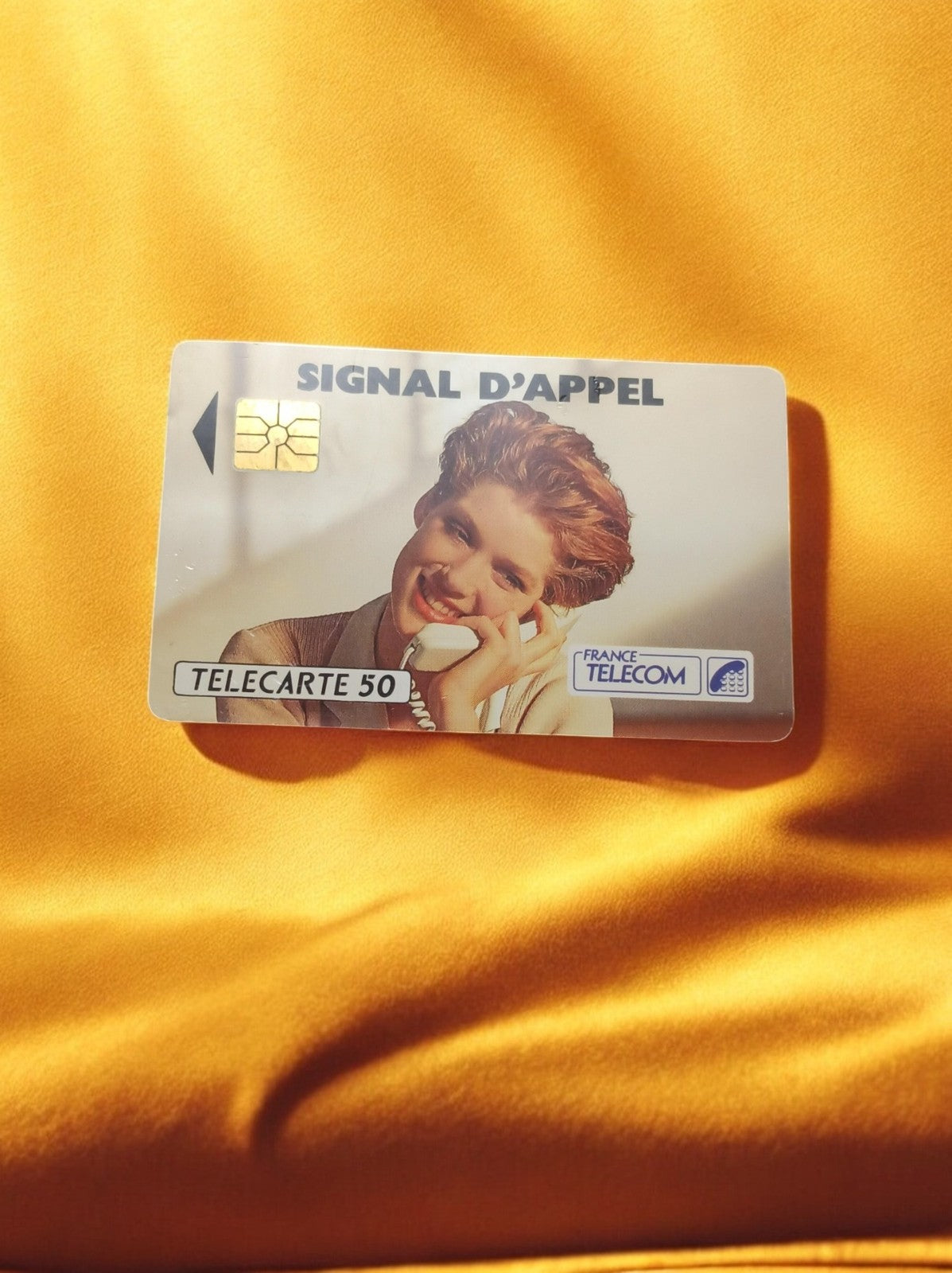 Télécarte vintage France Télécom Signal d’Appel 50 unités rétro téléphonie