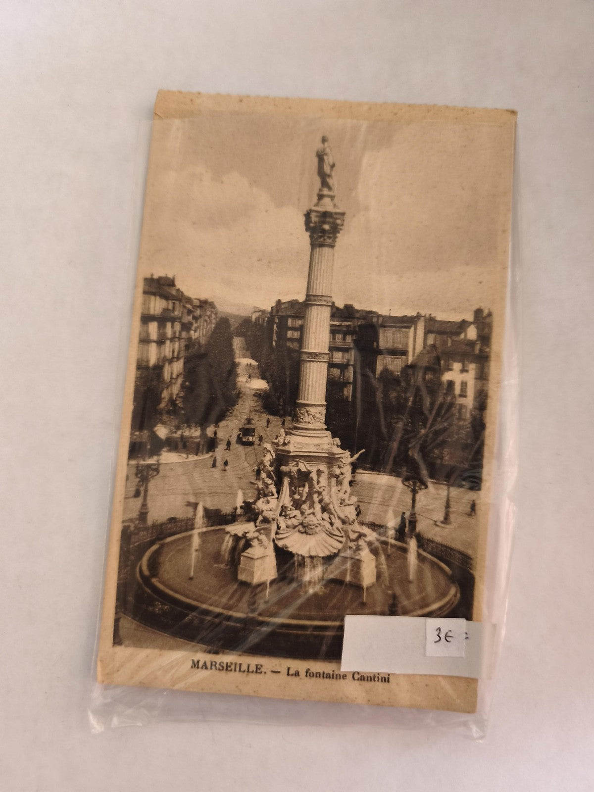 Carte postale ancienne vintage Marseille vue rétro collection France expédition