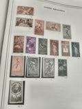 Timbres Guinée Espagnole sports papillons cyclisme lot philatélie Espagne