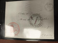 Lettre oblitérée Maroc 1957 cachet Rabat Chellah Direction Régionale philatélie